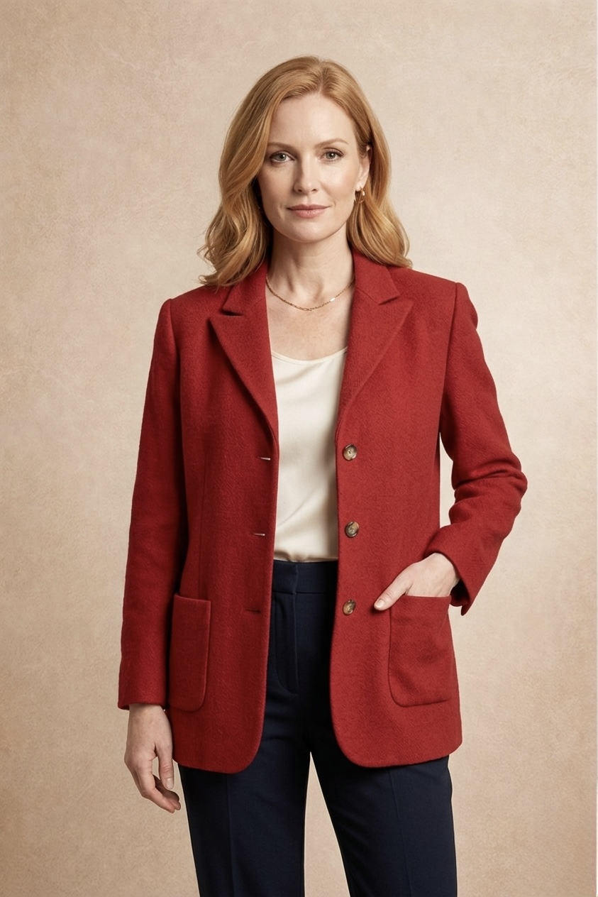 Escada Margaretha Ley — Giacca in lana vergine e cashmere