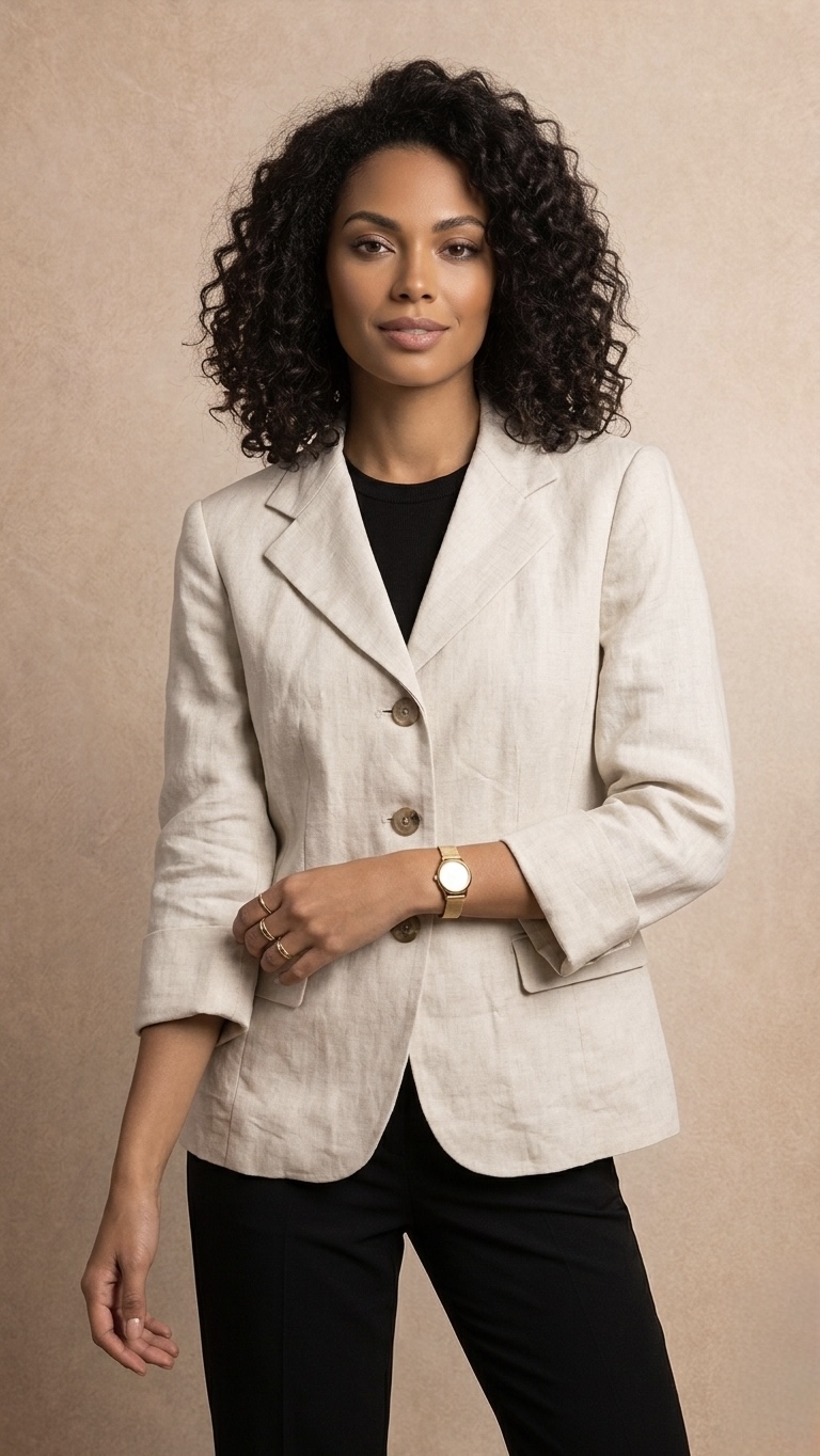 Max Mara — Giacca in lino